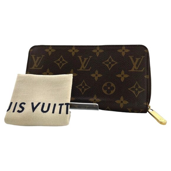 LOUIS VUITTON Brown Monogram Wallet - Picture 1 of 14